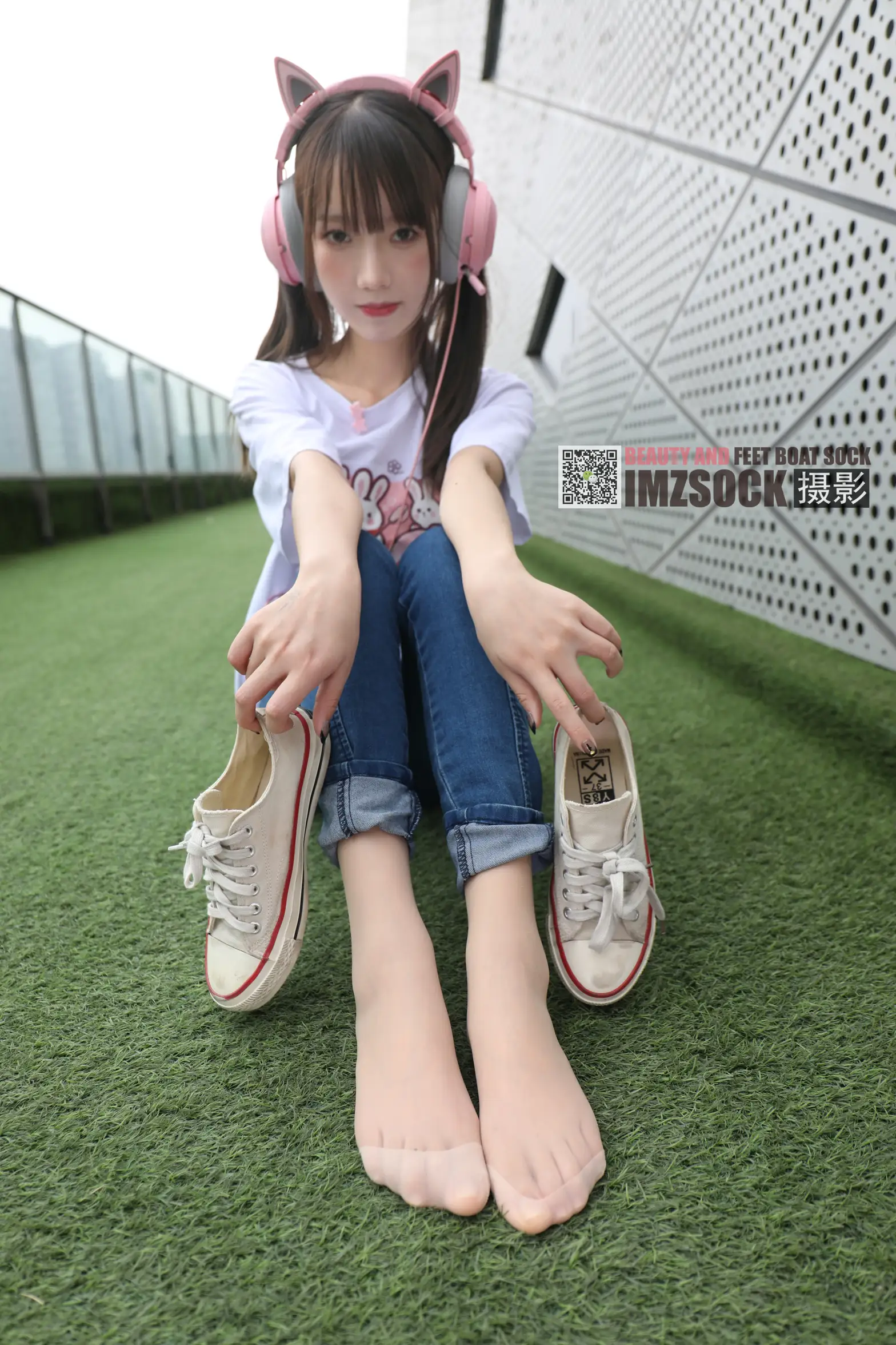 [Mzsock] Love beautiful feet NO.092 Mulberry#[74P]-57