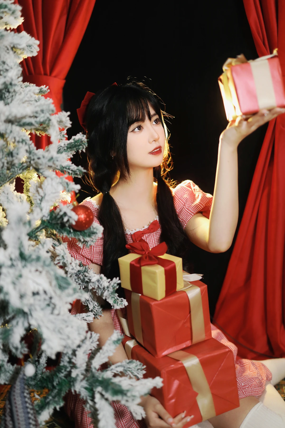 [YITUYU] 2022.12.18 Vol.2708 – Christmas in a Fairy Tale Light cherry blossom#[25P]-5